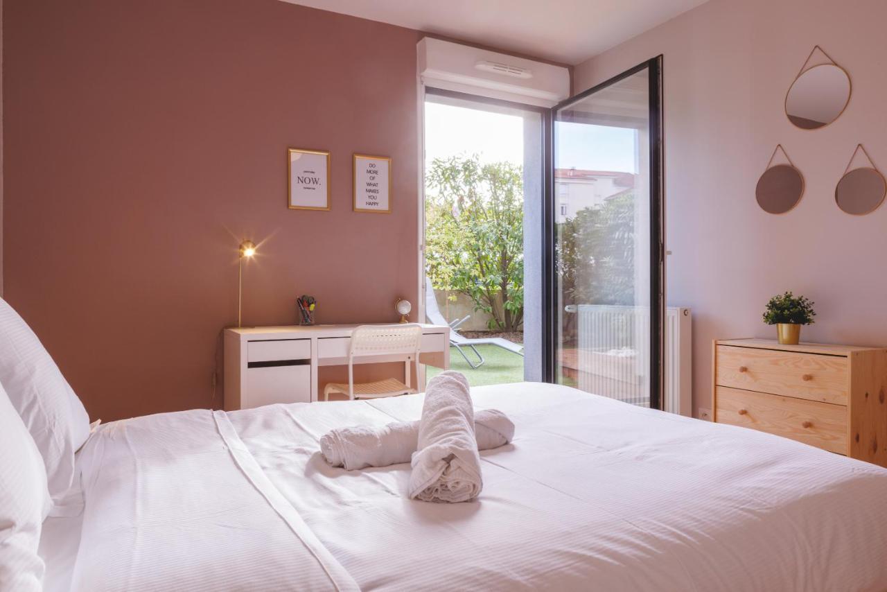 Superbe Appartement Terrasse Rdc - New Location Bourg-en-Bresse Luaran gambar