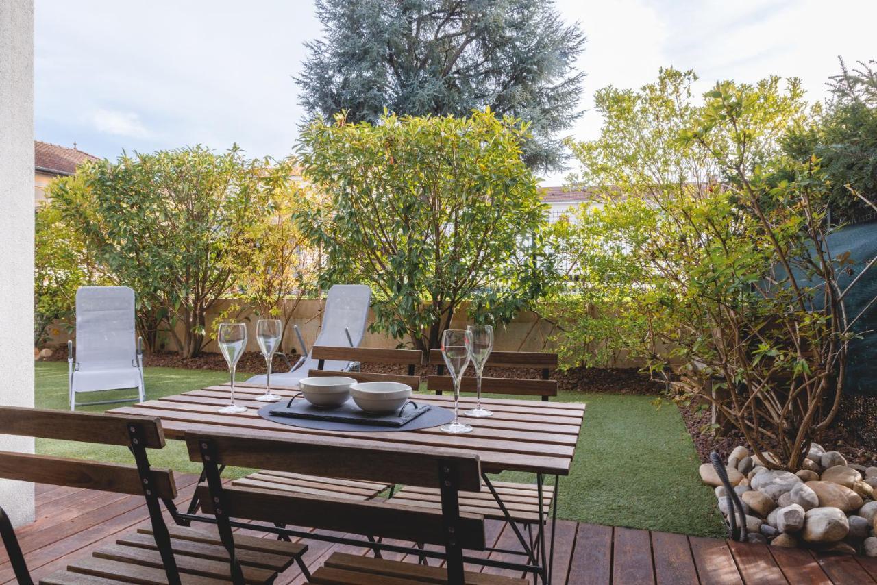 Superbe Appartement Terrasse Rdc - New Location Bourg-en-Bresse Luaran gambar